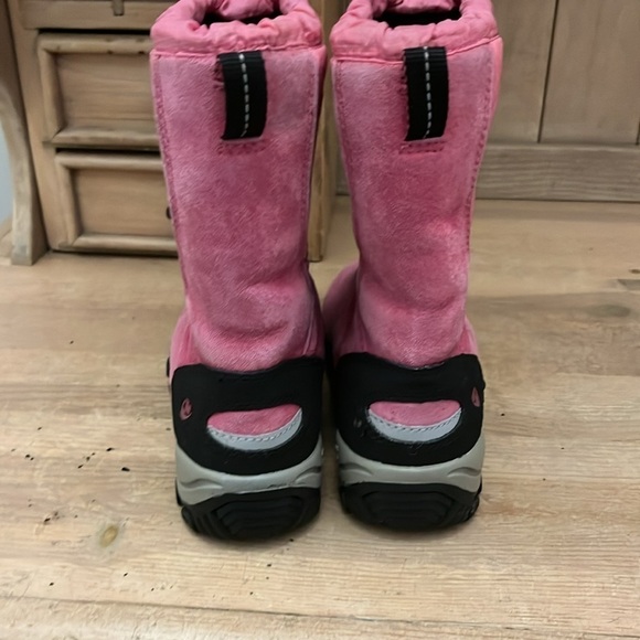 Merrell Thinsulate Snow Boots Pink Size 2 Non-marking soles Toggle Closure - Picture 3 of 10